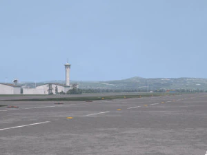 Military airport 3D Model