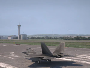 Military airport 3D Model