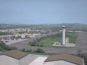 Military airport 3D Model