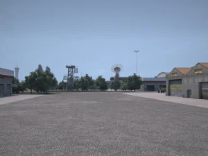 Military airport 3D Model