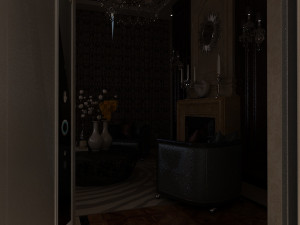Apartment interior 3D 모델