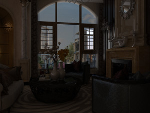 Apartment interior 3D 모델