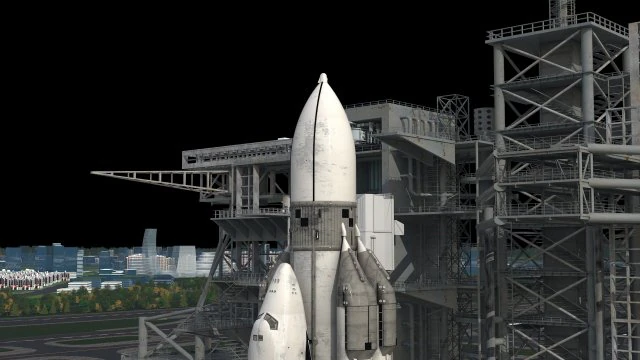 Ônibus espacial Modelo 3D .c4d .max .obj .3ds .fbx .stl .blend