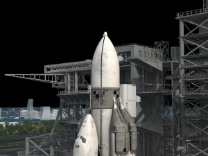 Space shuttle 3D Model