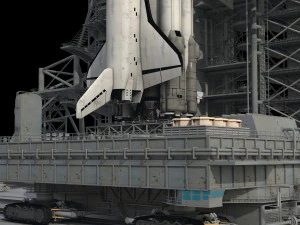 &Ocirc;nibus espacial Modelo 3D