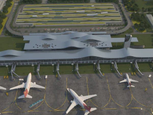 Bandara Model 3D