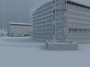 Factory 3D Model