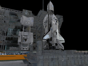 Space shuttle Modelo 3D