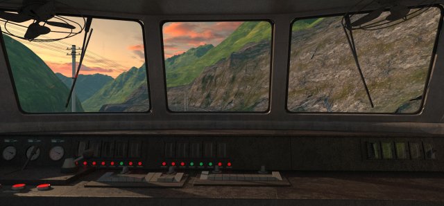 Locomotive Modelo 3D .c4d .max .obj .3ds .fbx .stl .blend 