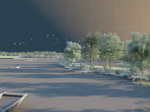 Lake Modelo 3D