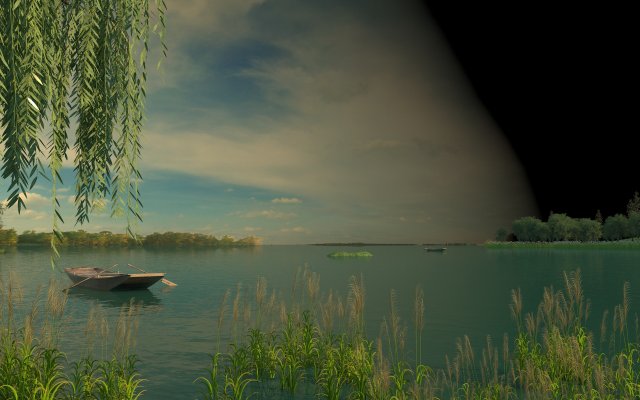 Lake Modelo 3D .c4d .max .obj .3ds .fbx .stl .blend 