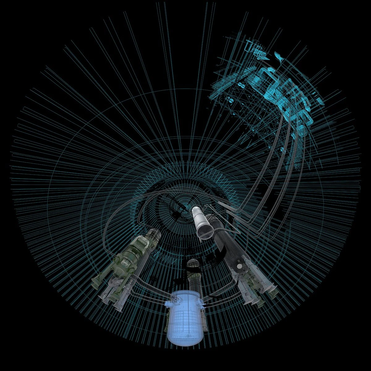 Power station 3D Model .c4d .max .obj .3ds .fbx .stl .blend 