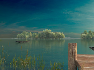 Lake 3Dモデル