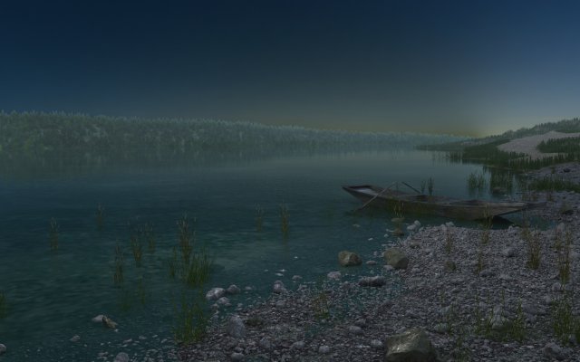 Lake Modelo 3D .c4d .max .obj .3ds .fbx .stl .blend 