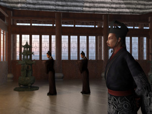 Ancient officials 3D Model