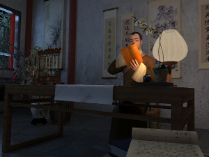 The ancients read 3D Model