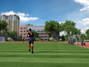 School 3D Model