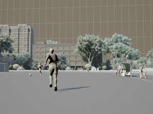 School 3D Model