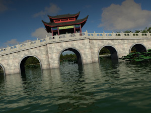 Dragon boat Modelo 3D