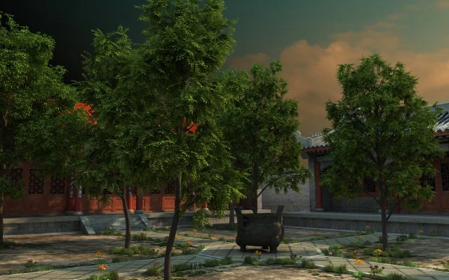 Edif&iacute;cio antigo Modelo 3D .c4d .max .obj .3ds .fbx .stl .blend 