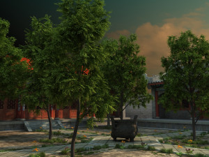 Ancient building 3D Model