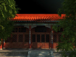 Edif&iacute;cio antigo Modelo 3D