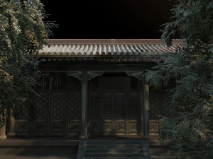 Edif&iacute;cio antigo Modelo 3D