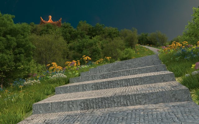 Gazebo Modelo 3D .c4d .max .obj .3ds .fbx .stl .blend 