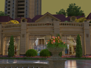 Cityscape Modèle 3D