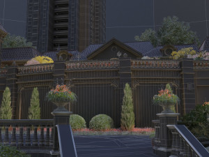Cityscape Modèle 3D