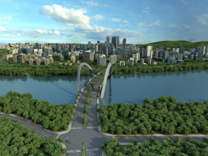Cityscape Modelo 3D