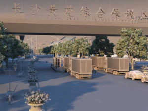 Cityscape 3D Model