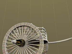 Ancient carriage 3D 模型