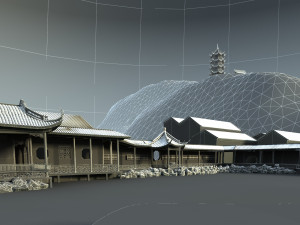 Ancient building 3D 모델