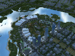 Cityscape 3D Model