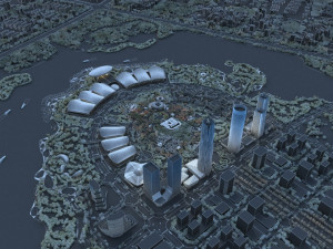 Cityscape Modelo 3D