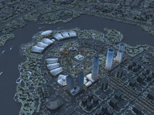 Cityscape 3D Model