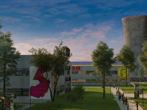 Factory 3D Model