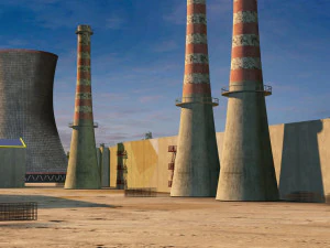Factory 3D Model
