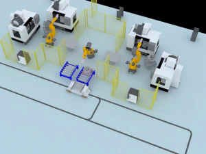 Factory 3D Model