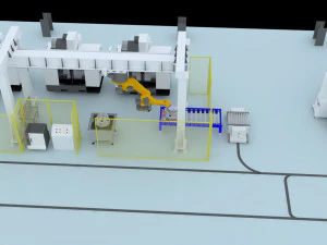 Factory 3D Model