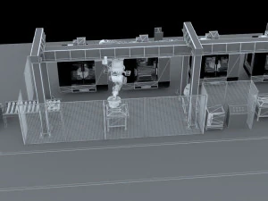 Factory 3D Model