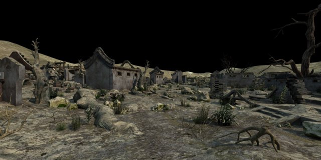 Ruins Modelo 3D .c4d .max .obj .3ds .fbx .stl .blend 