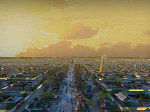 Ancient city 3D Model