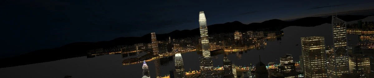 City night 3D Model .c4d .max .obj .3ds .fbx .stl .blend 