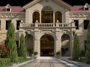 Villa 3Dモデル