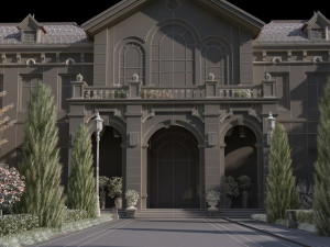 Villa 3Dモデル