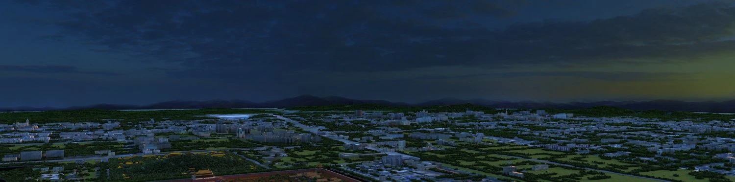 Beijing 3D Model .c4d .max .obj .3ds .fbx .stl .blend