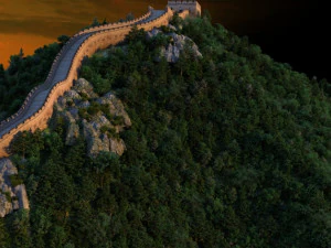 Gran Muralla Modelo 3D