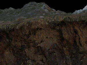 Ground fissure 3D Model